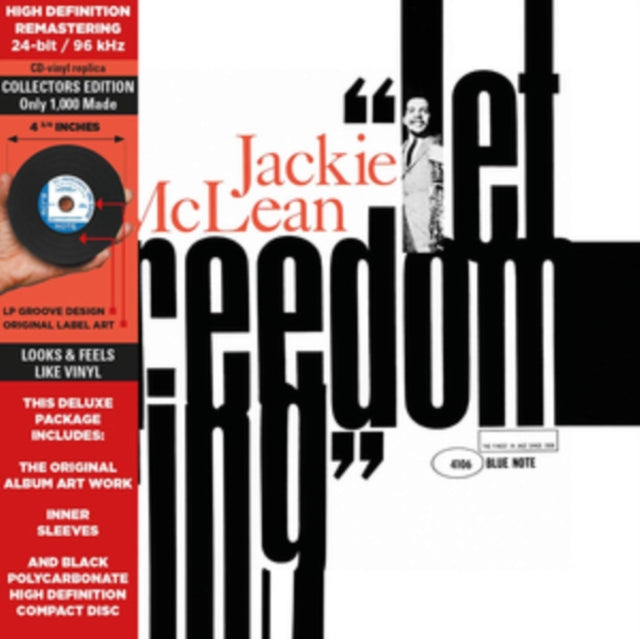 Jackie Mclean CD - Let Freedom Ring