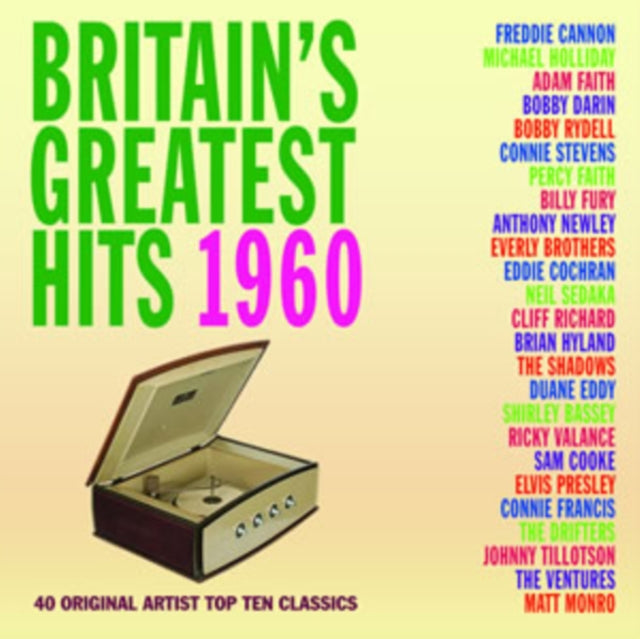 Various Artists CD - Britains Greatest Hits 1960