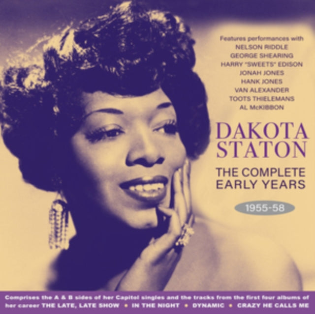 Dakota Staton CD - Complete Early Years 1955-58