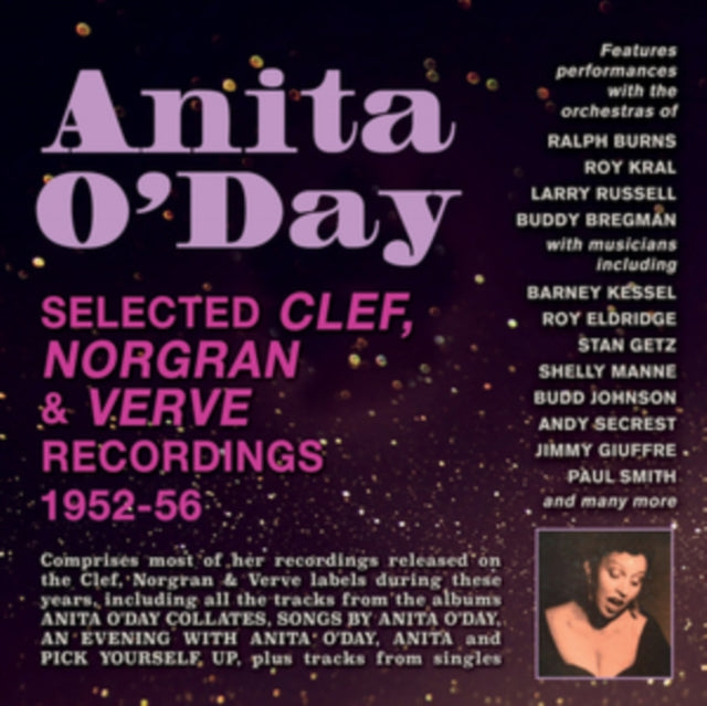 Anita Oday CD - Selected Clef. Norgran & Verve Recordings 1952-1956