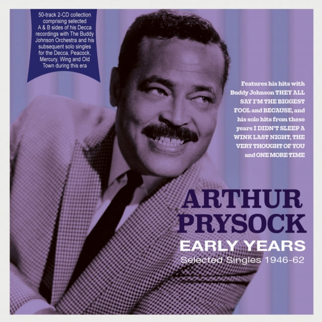 Arthur Prysock CD - Early Years - Selected Singles 1946-62