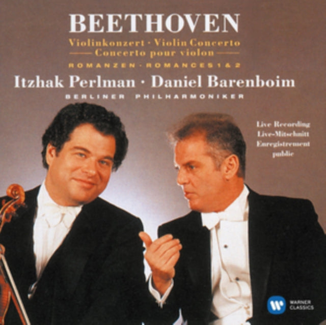 Perlman/Bp/Barenboim CD - Beethoven/Violin Concerto & Romances 1&2