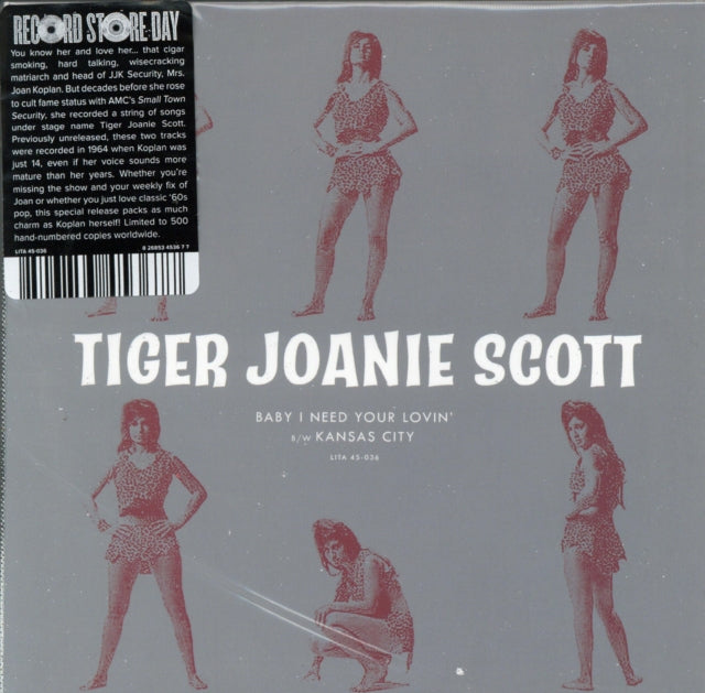Tiger Joanie Scott 7Inch - Baby I Need Your Lovin / Kansas City (Rsd)