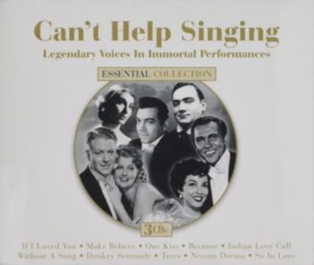 Various Artists CD - Cant Help Singing: Legendary Voices In Immortal Performances