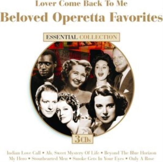 Various Artists CD - Lover Come Back To Me: Beloved Operetta Favorites
