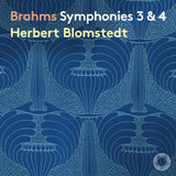 Gewandhausorchester Leipzig / Herbert Blomstedt CD - Brahms Symphonies 3 & 4