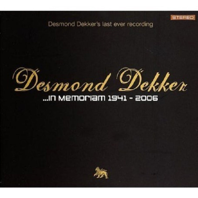 Desmond Dekker CD - In Memoriam