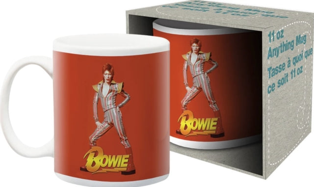 David Bowie Mug - David Bowie Red 11Oz Boxed Mug