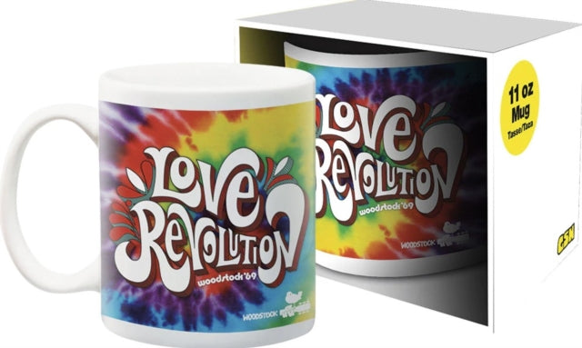 Woodstock Mug - Woodstock Love Revolution 11Oz Boxed Mug