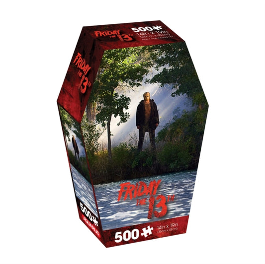Friday The 13Th Jigsaw Puzzle - Friday The 13Th Coffin Box 500 Piece Jigsaw Puzzle