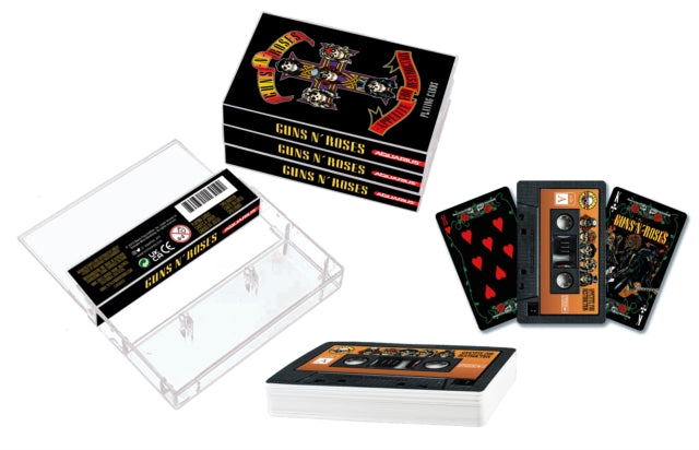 Guns N Roses Playing Cards - Guns N Roses Cassette Playing Cards
