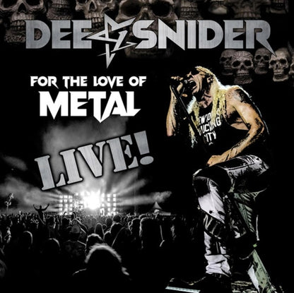 Snider Dee LP - For The Love Of Metal - Live