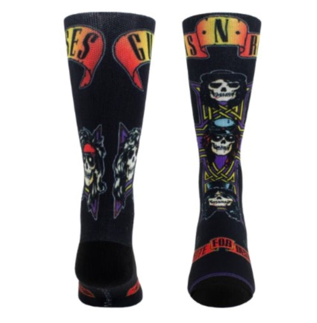 Gun N Roses Socks - Guns N Roses Appetite Cross Socks (One Size)