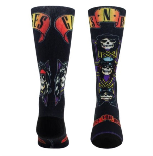 Gun N Roses Socks - Guns N Roses Appetite Cross Socks (One Size)