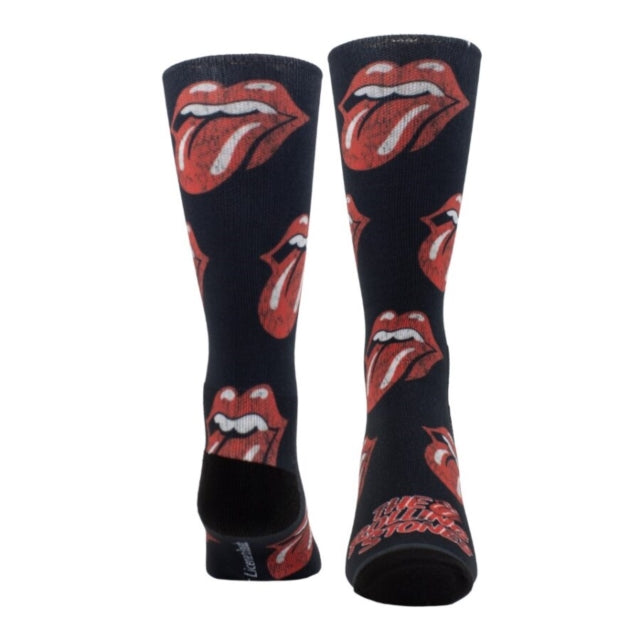 Rolling Stones Socks - Rolling Stones All Over Distressed Socks (One Size)