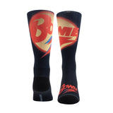 David Bowie Socks - David Bowie Aladdin Sane Flash Socks (One Size)