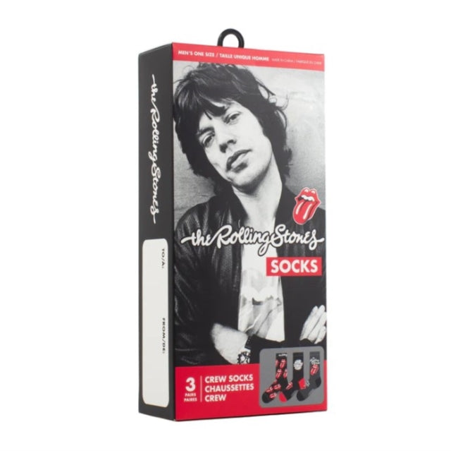 The Rolling Stones Socks - The Rolling Stones Socks 3 Pack In Gift Box (One Size)