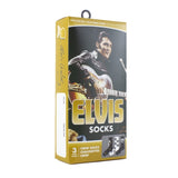 Elvis Socks - Elvis Socks 3 Pack In Gift Box (One Size)