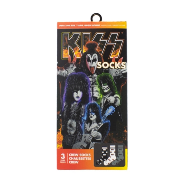 Kiss Socks - Kiss Socks 3 Pack In Gift Box (One Size)