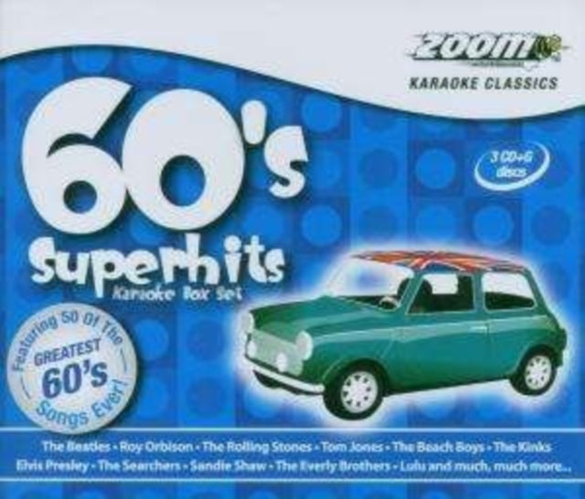 Zoom Karaoke CD - Karaoke Classics: 60S Superhits Box Set - 75 Songs (Cd+G)