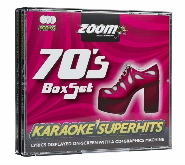Zoom Karaoke CD - Karaoke Superhits: 70S Box Set (Cd+G)