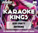 Zoom Karaoke CD - Karaoke Kings: Kids Party Anthems - 42 Songs (Cd+G)