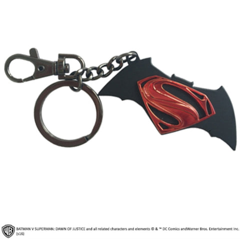 Dc Comics Keyring - Dc Comics Batman Vs Superman Logo Key Chain
