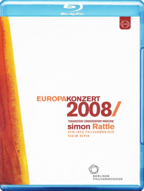 Rattle Simon / Repin Vadim / Berliner Philharmoniker Blu-ray - Europakonzert 2008