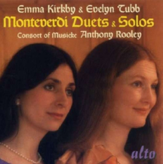 Emma Kirkby / Evelyn Tubb / Rooley CD - Monteverdi Duets