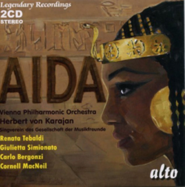 Tebaldi / Bergonzi / Vpo / Karajan CD - Verdi: Aida (Stereo)