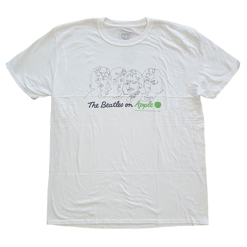 The Beatles White T Shirt - On Apple
