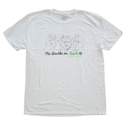 The Beatles White T Shirt - On Apple