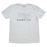 The Beatles White T Shirt - On Apple
