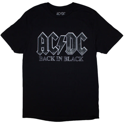 AC/DC T Shirt - Back In Black EU Tour '24