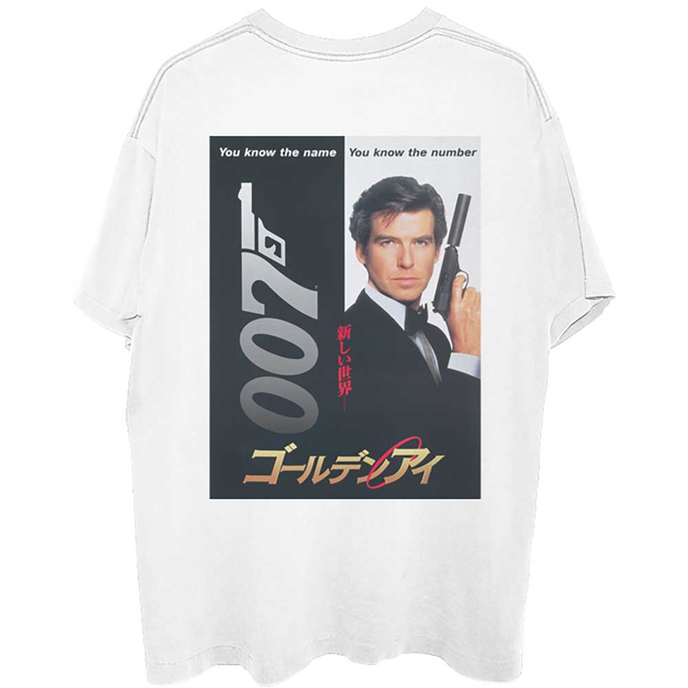 James Bond T Shirt - Goldeneye Japanese Poster