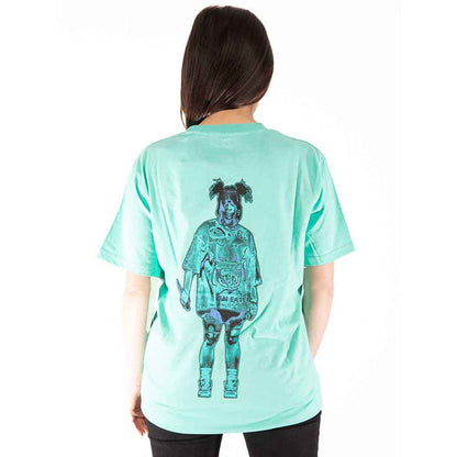 Billie Eilish T Shirt - Neon Logo Billie Back