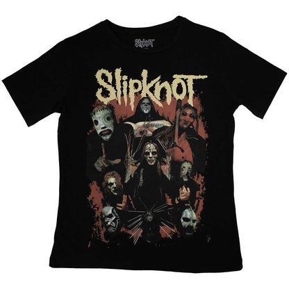Slipknot Woman's T Shirt - Come Play Dying Back Print