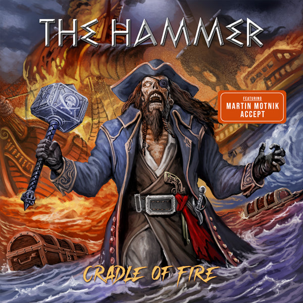  The Hammer LP - Cradle Of Fire (Blue Vinyl) | Buy Now For 38.99
