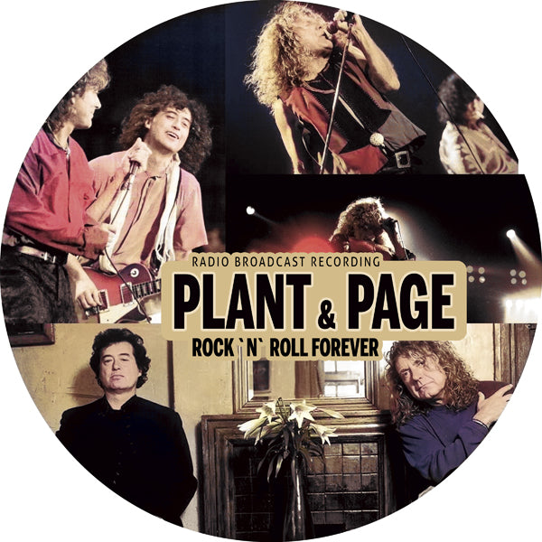 Robert Plant / Jimmy Page LP - Rock`N`Roll Forever / Radio Broadcasts