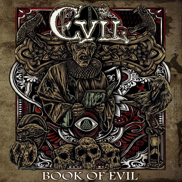 Evil LP - Book Of Evil (Gold Vinyl) | Buy Now For 44.99