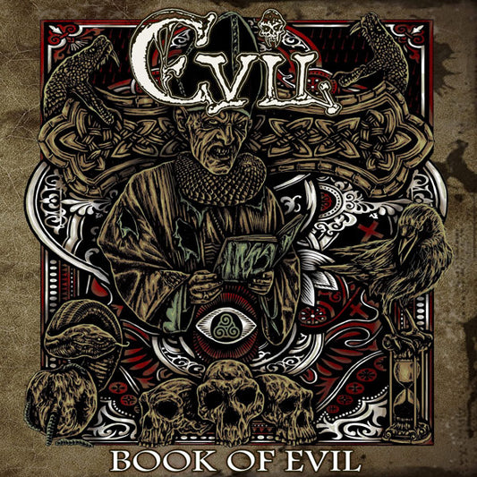 Evil LP - Book Of Evil (Gold Vinyl) | Buy Now For 44.99