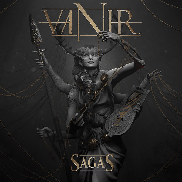 Vanir LP - Sagas (Gold/Black Marcle) | Buy Now For 38.99