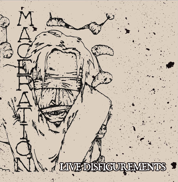 Maceration LP - Live Disfigurements (Golden Crystal) | Buy Now For 38.99