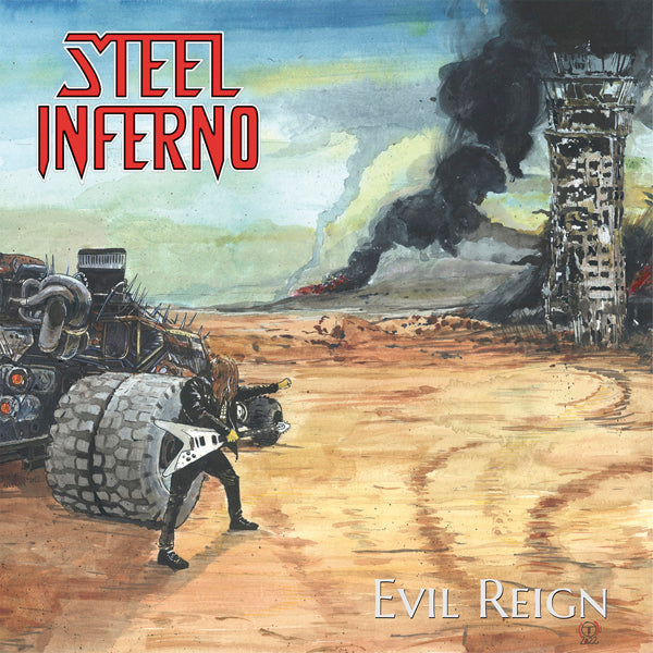 Steel Inferno LP - Evil Reign (Yellow Vinyl) | Buy Now For 44.99