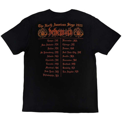 Behemoth T Shirt - North American Tour '22 Puppet Master
