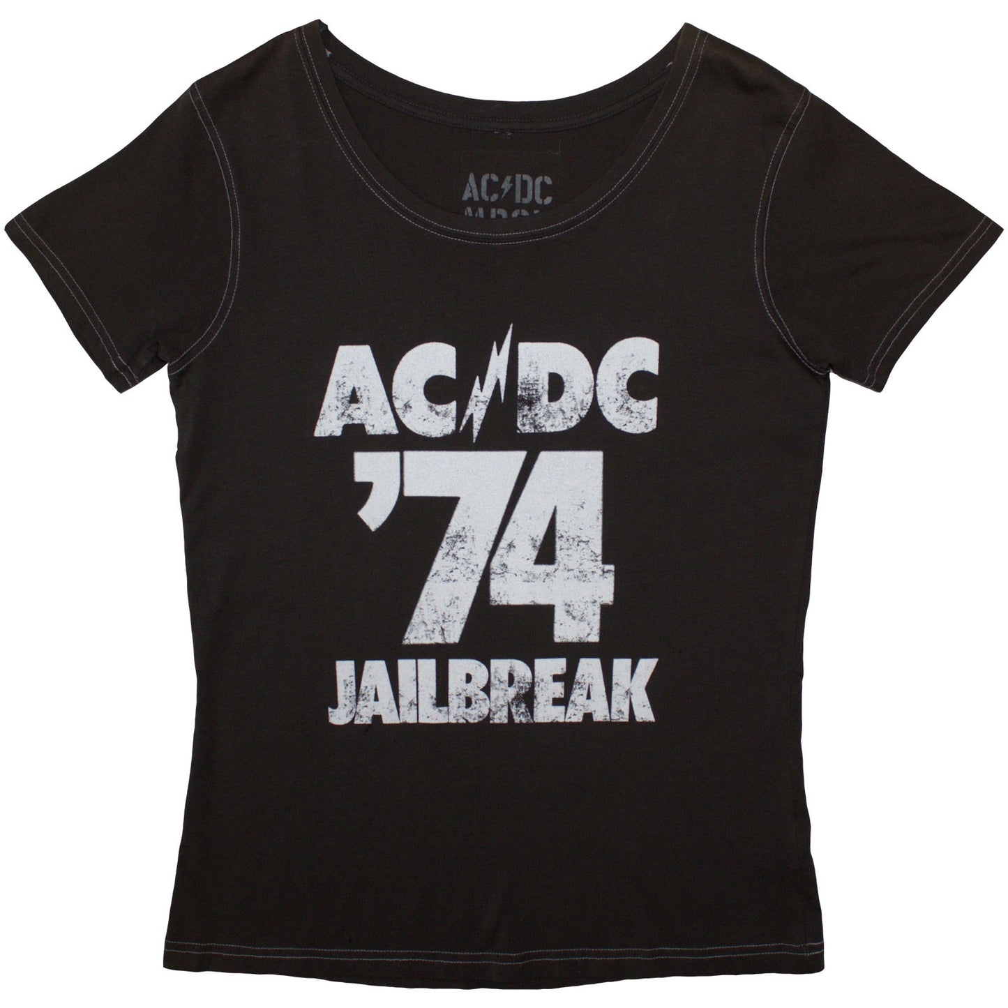 AC/DC Woman's T Shirt - '74 Jailbreak