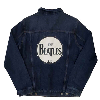 The Beatles Denim Jacket - Drum Logo (With Back Print)