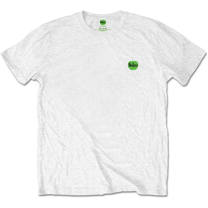 The Beatles White T Shirt - F&B Packaged Abbey Road & Logo