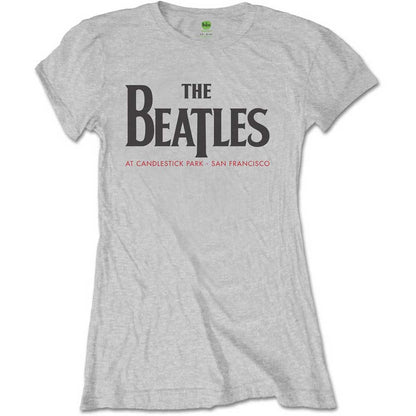 The Beatles Woman's T Shirt - Candlestick Park