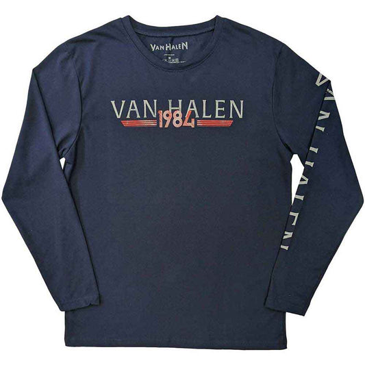Van Halen Long Sleeve T Shirt - '84 Tour